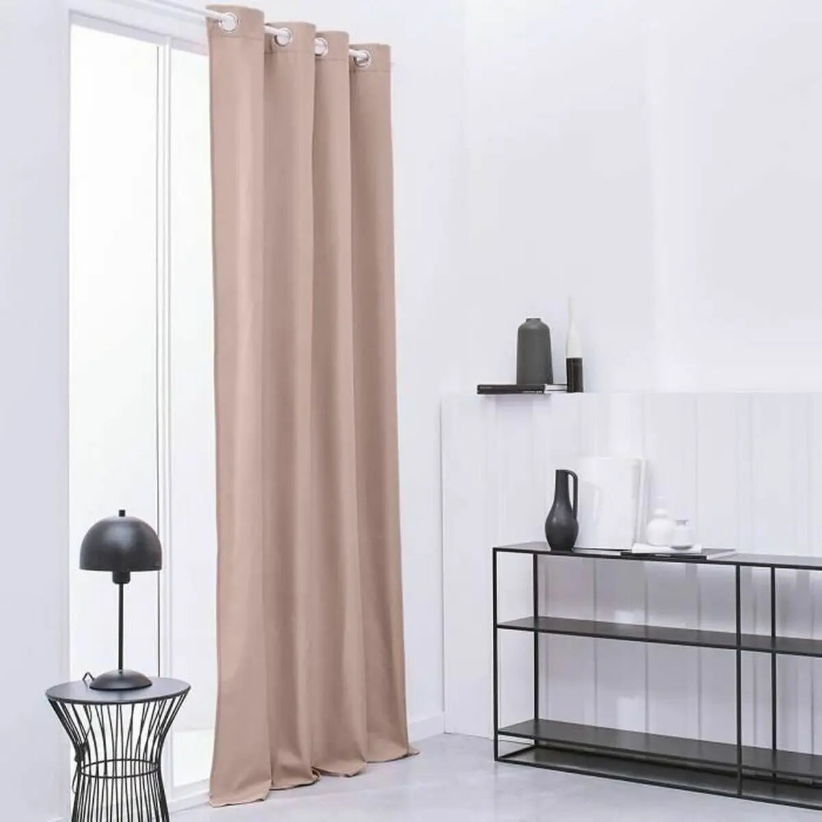 Rideau TODAY Essential Isolation thermique Rose clair 140 x 240 cm Bigbuy