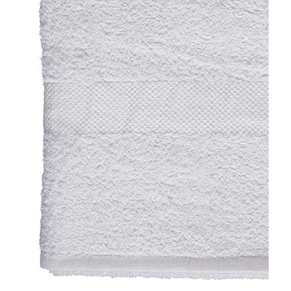 Serviette de toilette 90 x 150 cm Blanc (3 Unités) Mamm