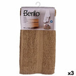 Serviette de toilette 90 x 150 cm Camel (3 Unités) Mamm