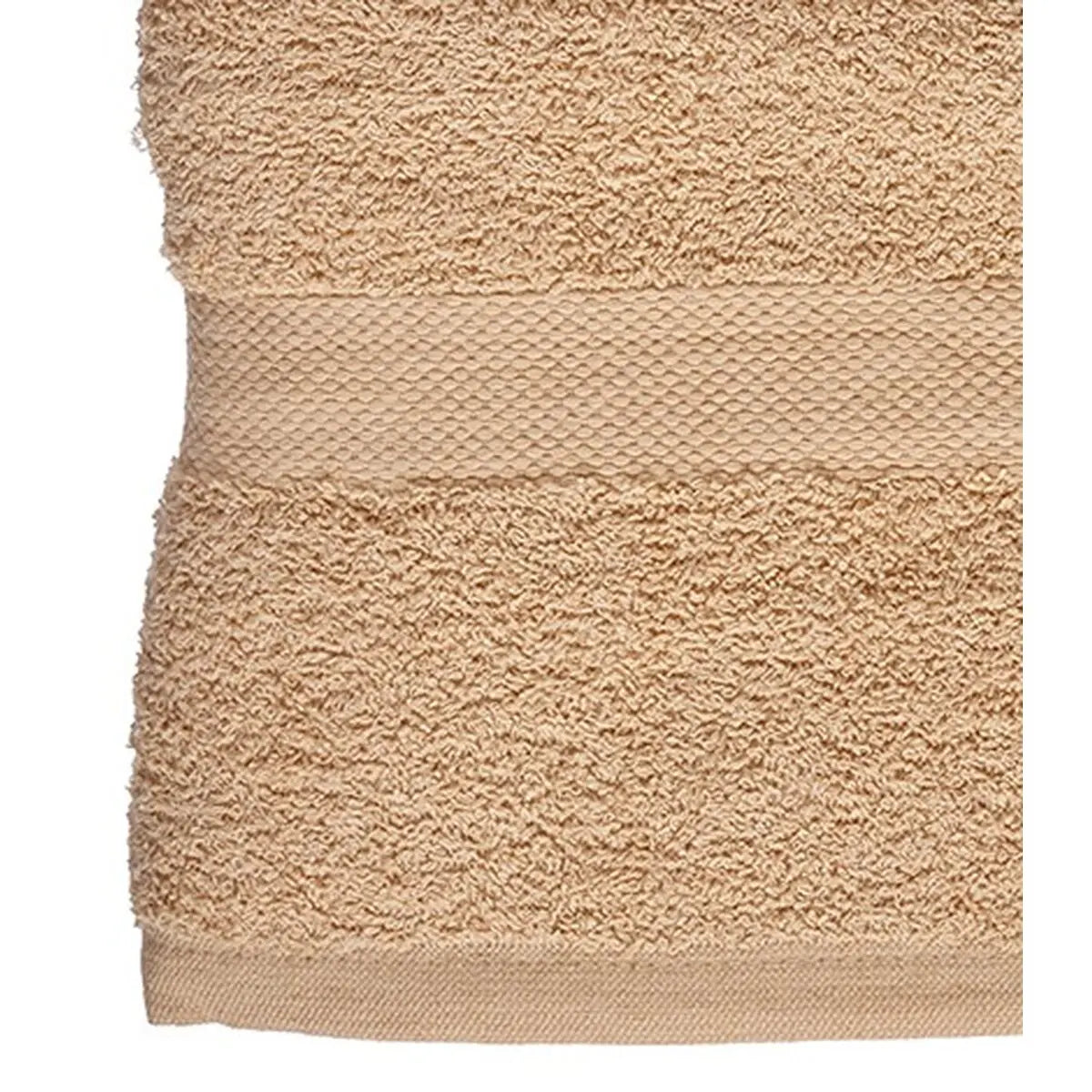 Serviette de toilette 90 x 150 cm Crème (3 Unités) Mamm