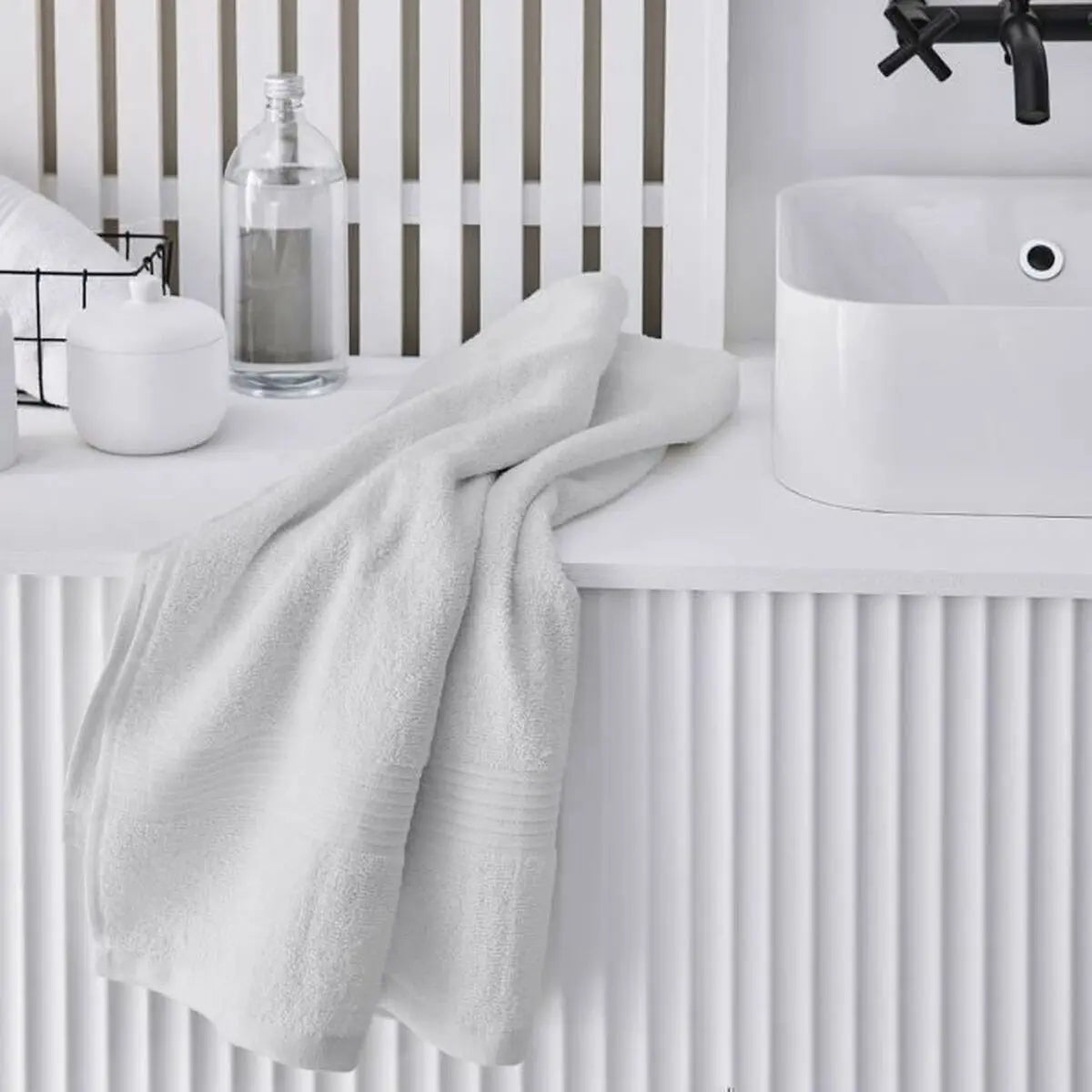 Serviette de toilette TODAY Blanc 70 x 130 cm Mamm