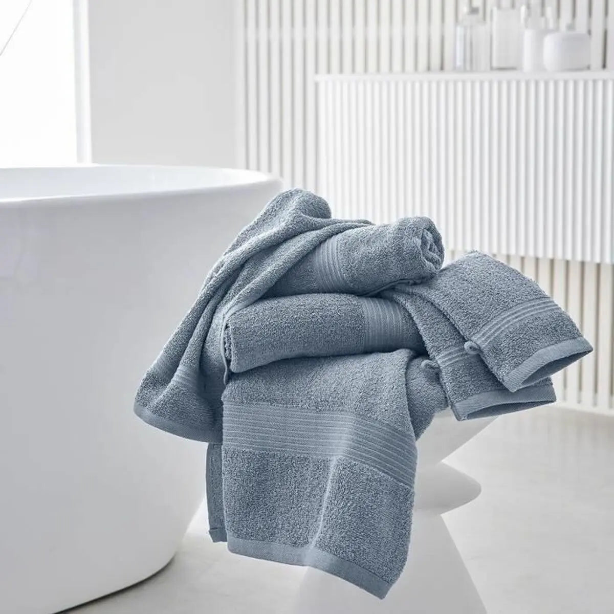 Serviette de toilette TODAY Gris 70 x 130 cm Mamm