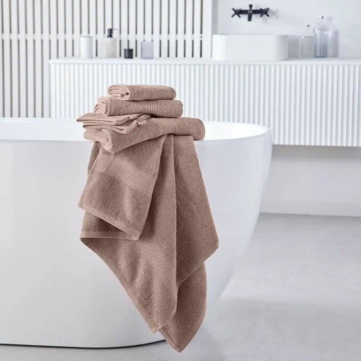 Serviette de toilette TODAY Rose 70 x 130 cm Mamm