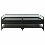 Table Basse DKD Home Decor Métal Verre (120 x 60 x 40 cm) Mamm