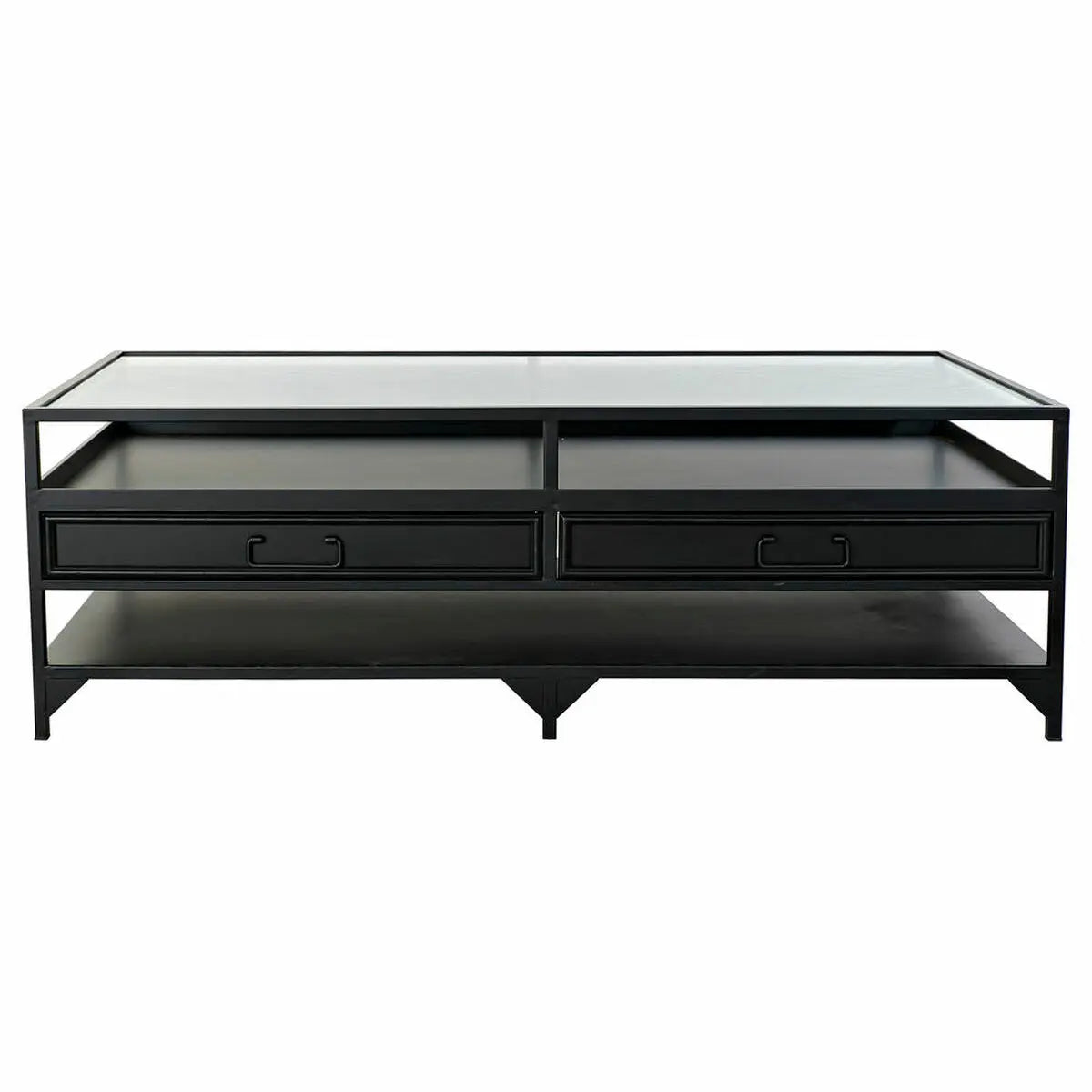 Table Basse DKD Home Decor Métal Verre (120 x 60 x 40 cm) Mamm