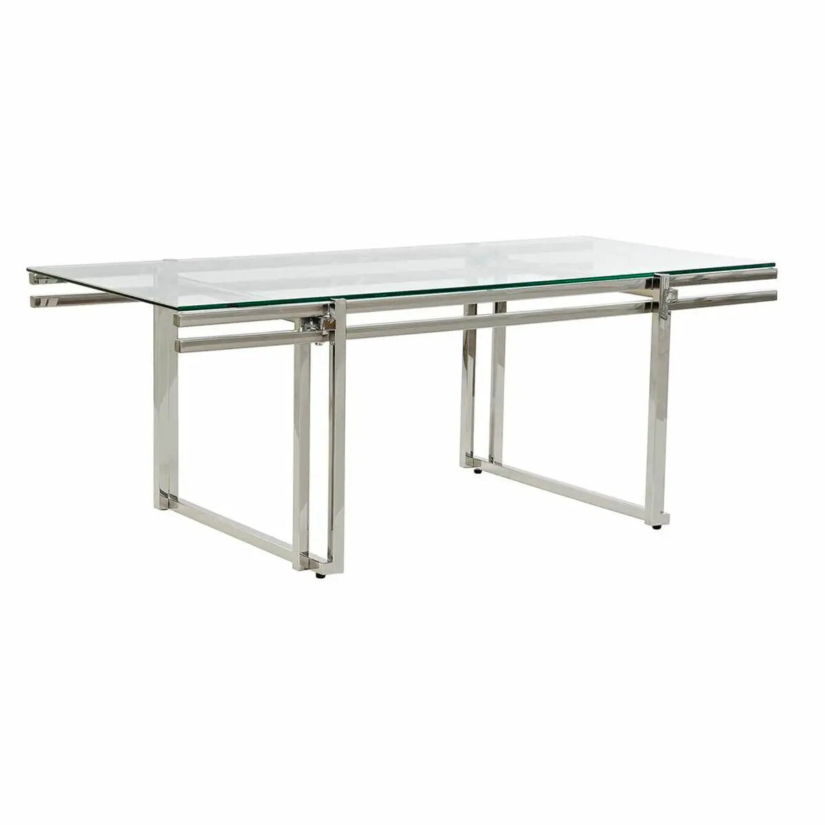 Table Basse DKD Home Decor Verre Acier inoxydable (120 x 60 x 45 cm) Mamm