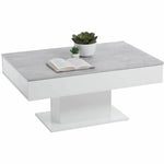 Table Basse FMD Blanc Gris Bigbuy