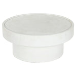 Table Basse Home ESPRIT Blanc 79 x 79 x 35 cm Bigbuy