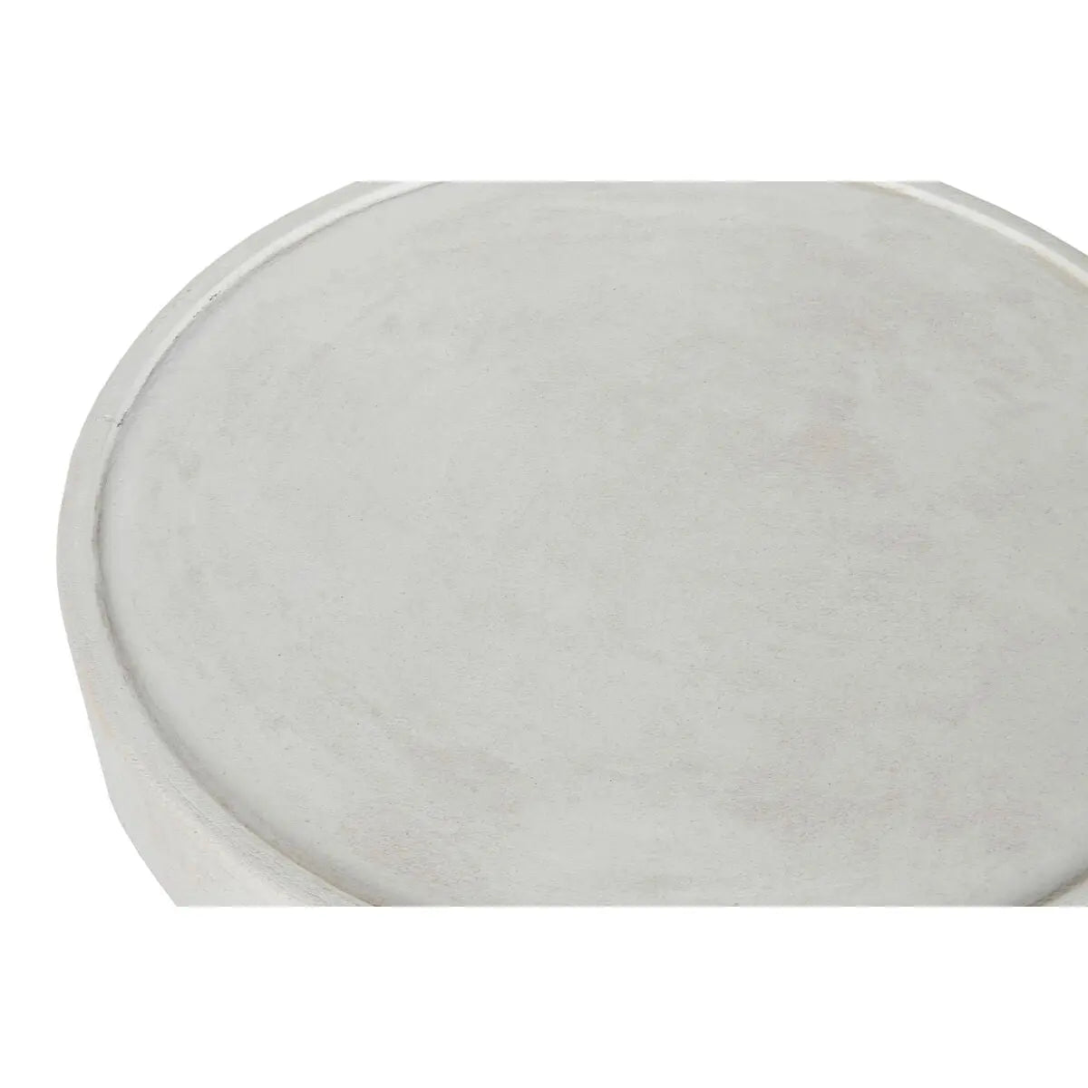 Table Basse Home ESPRIT Blanc 79 x 79 x 35 cm Bigbuy