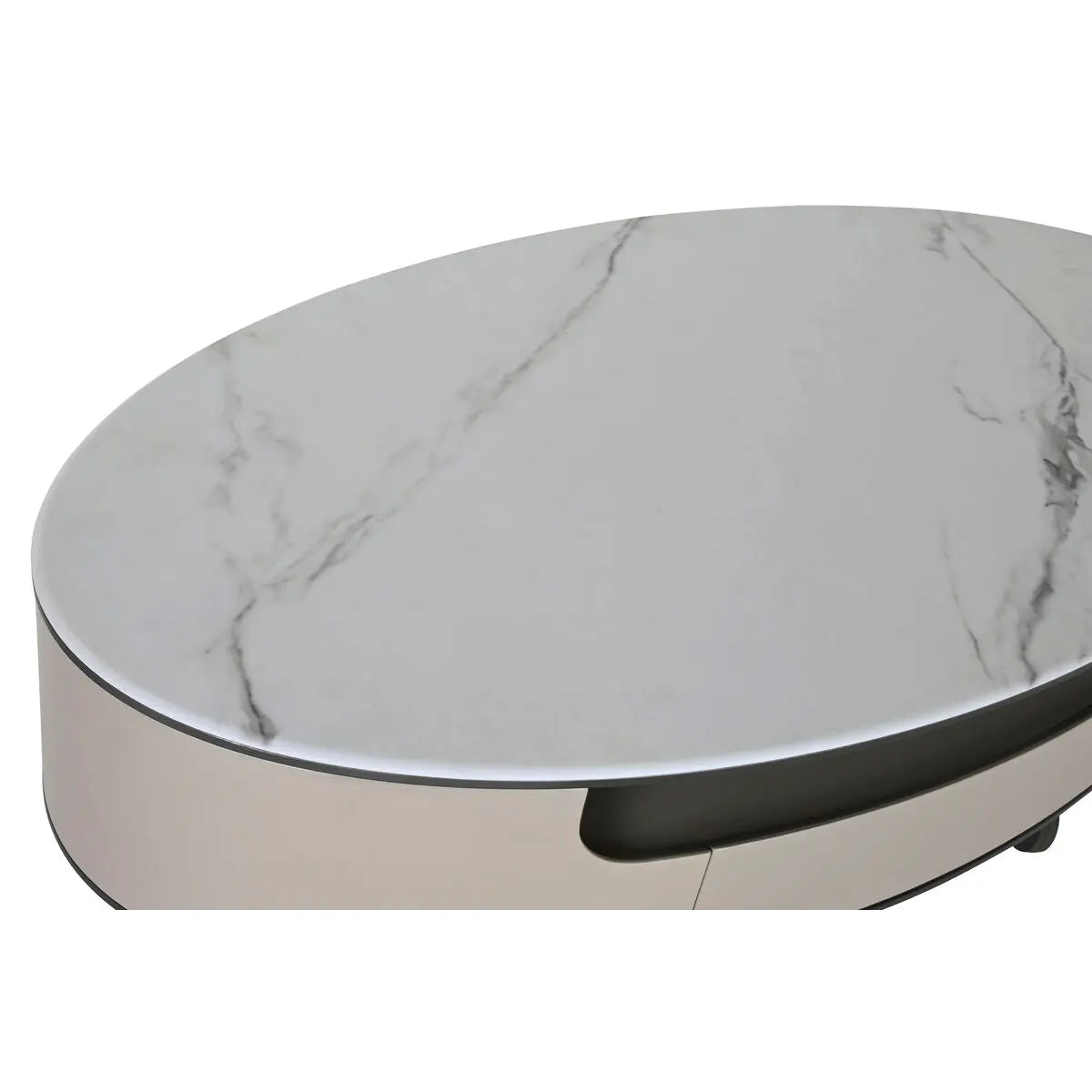 Table Basse Home ESPRIT Blanc Beige 140 x 75 x 40 cm Bigbuy