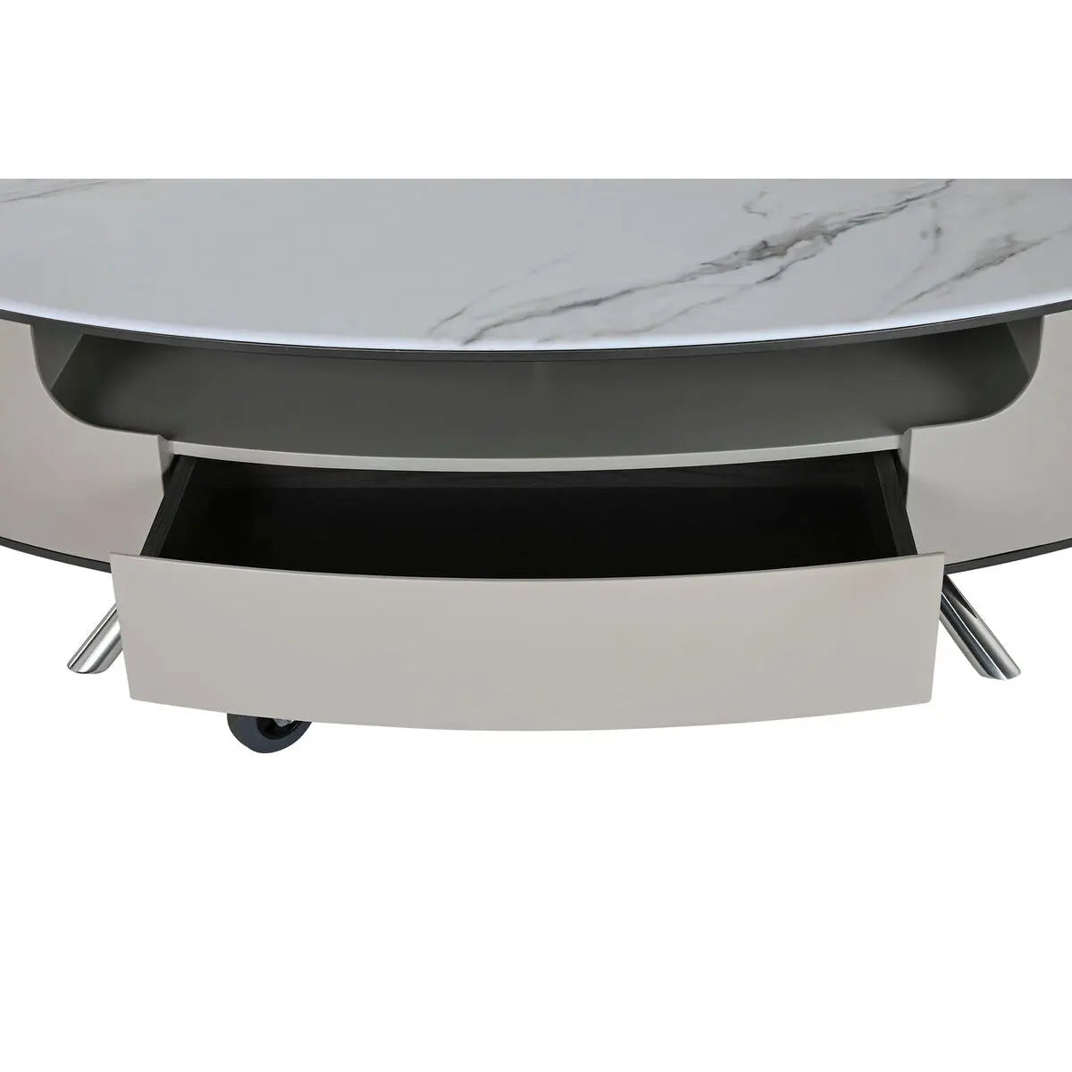 Table Basse Home ESPRIT Blanc Beige 140 x 75 x 40 cm Bigbuy