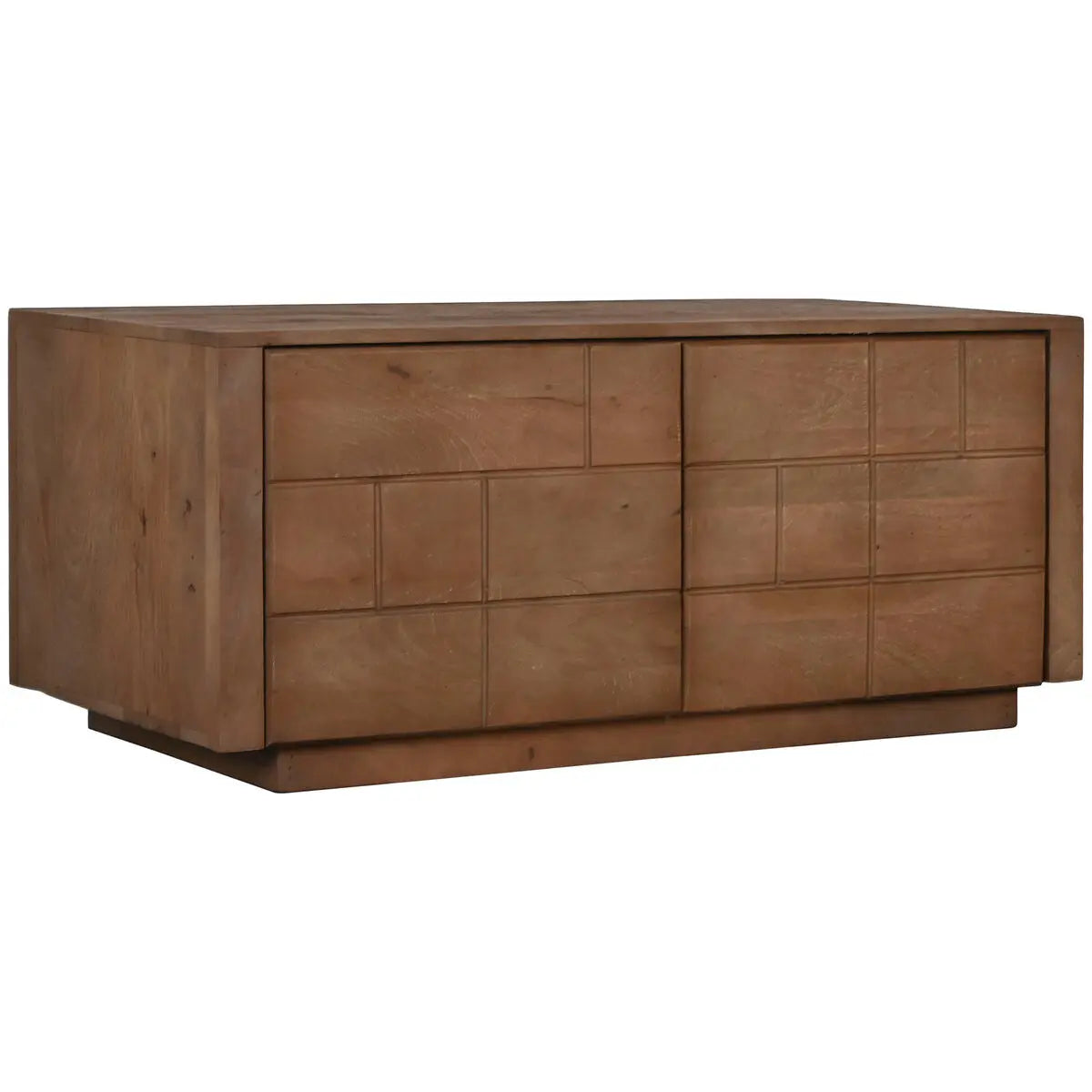 Table Basse Home ESPRIT Naturel 110 X 50 X 46 cm Bigbuy