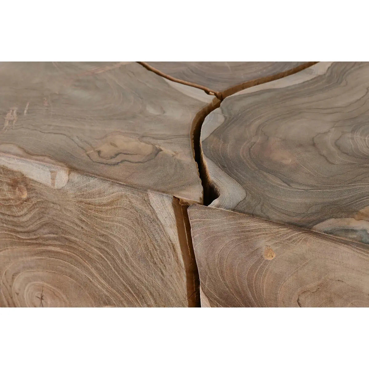 Table Basse Home ESPRIT Naturel 120 X 76,5 X 40 cm Bigbuy