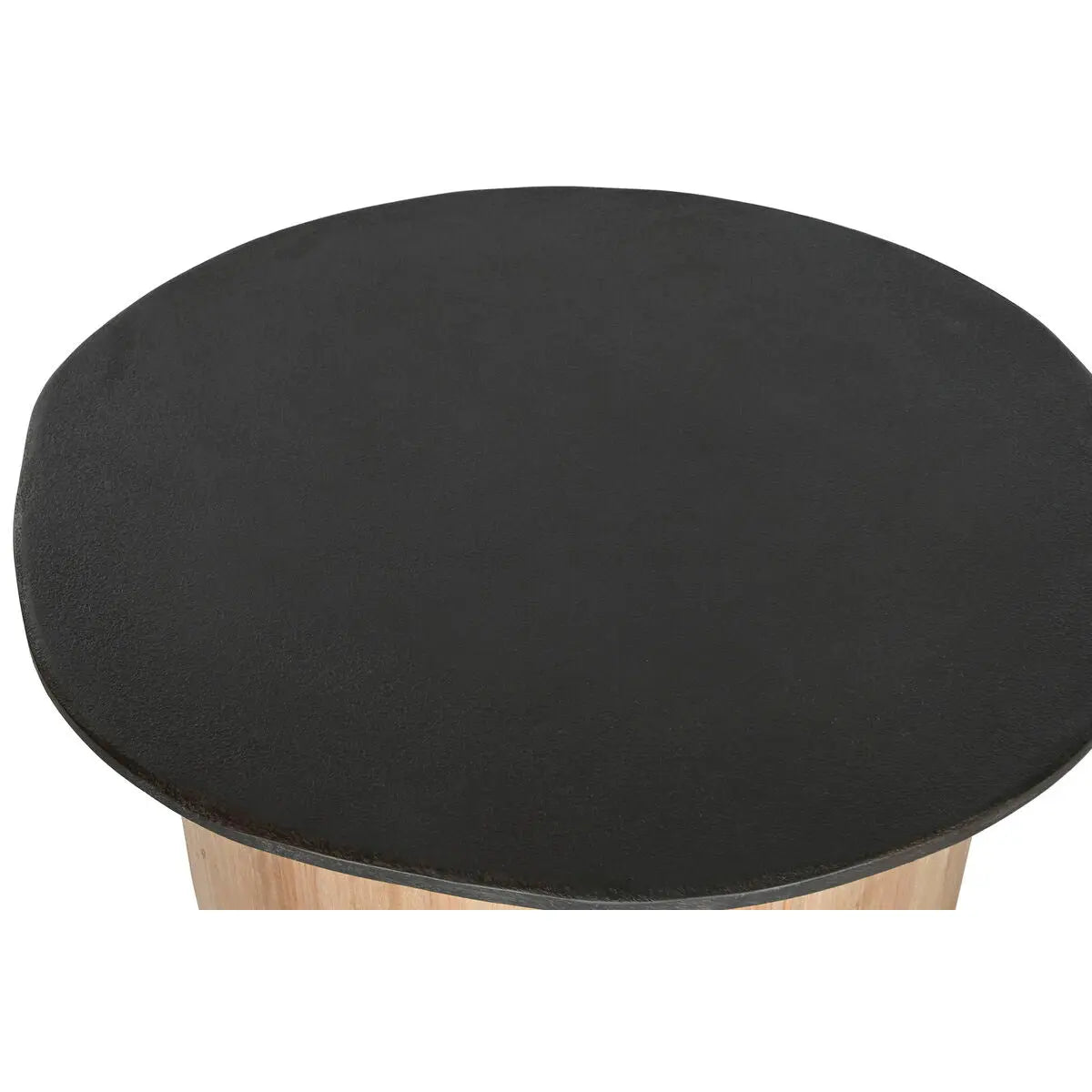 Table Basse Home ESPRIT Naturel Brun foncé Sapin 90 x 90 x 40 cm Bigbuy