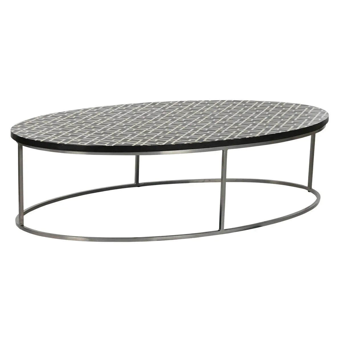 Table Basse Home ESPRIT Noir Ivoire 150 x 80 x 40 cm Mamm