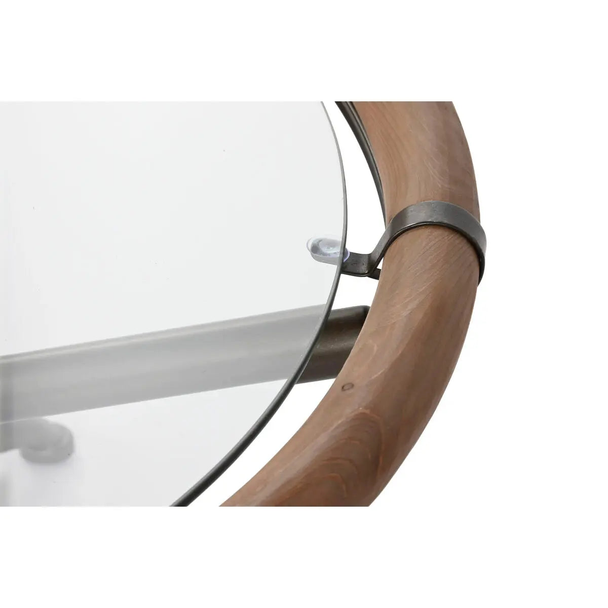 Table Basse Home ESPRIT Verre Bois d'épicéa 100 x 100 x 40 cm Mamm