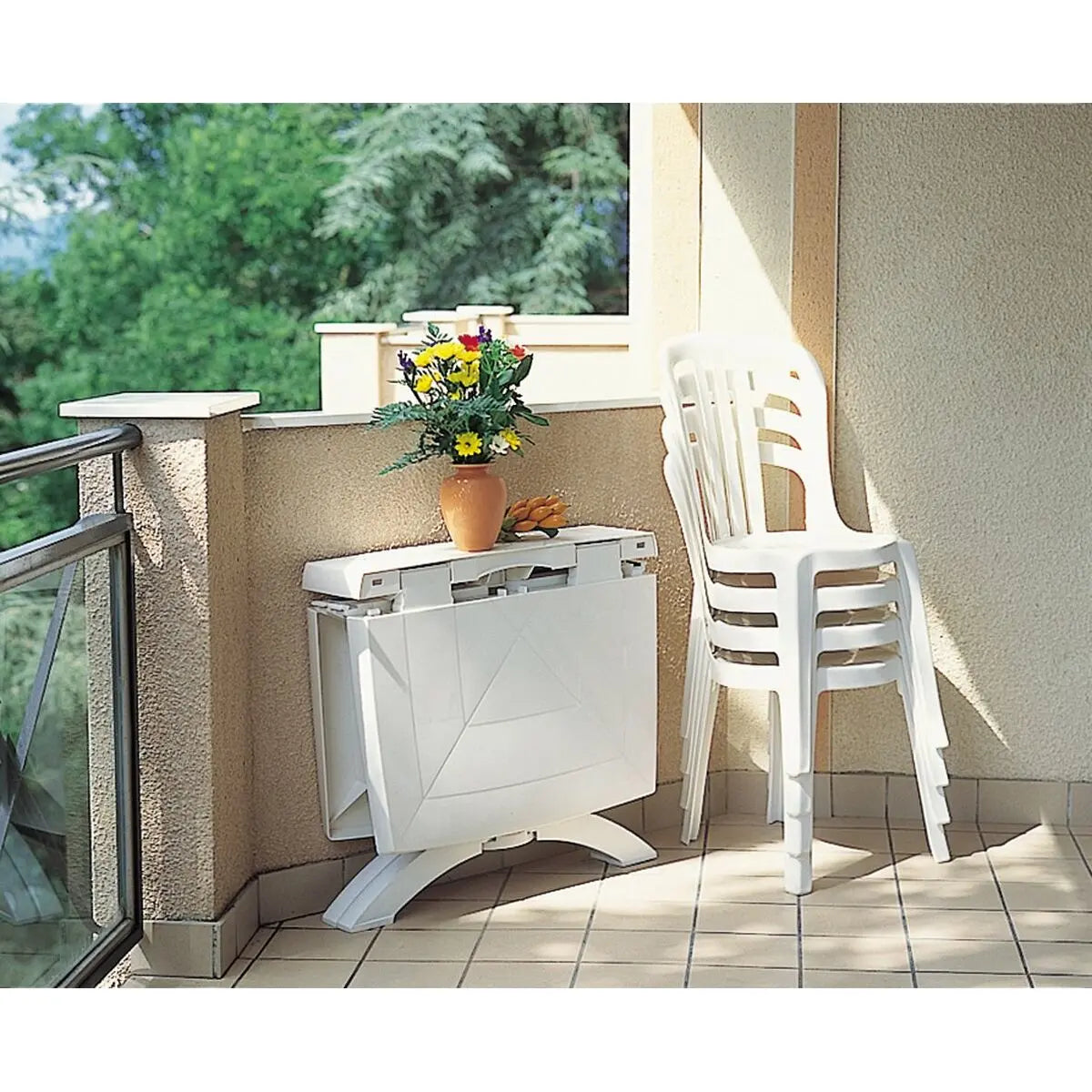 Table Piable Grosfillex Vega Résine 118 x 77 x 72 cm Bigbuy