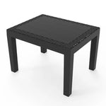 Table d'appoint IPAE Progarden Jack jac160an Anthracite 59 x 46 x 40 cm Bigbuy