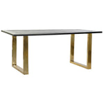 Table de Salle à Manger DKD Home Decor 180 x 89 x 75 cm Métal Bois de manguier Bigbuy