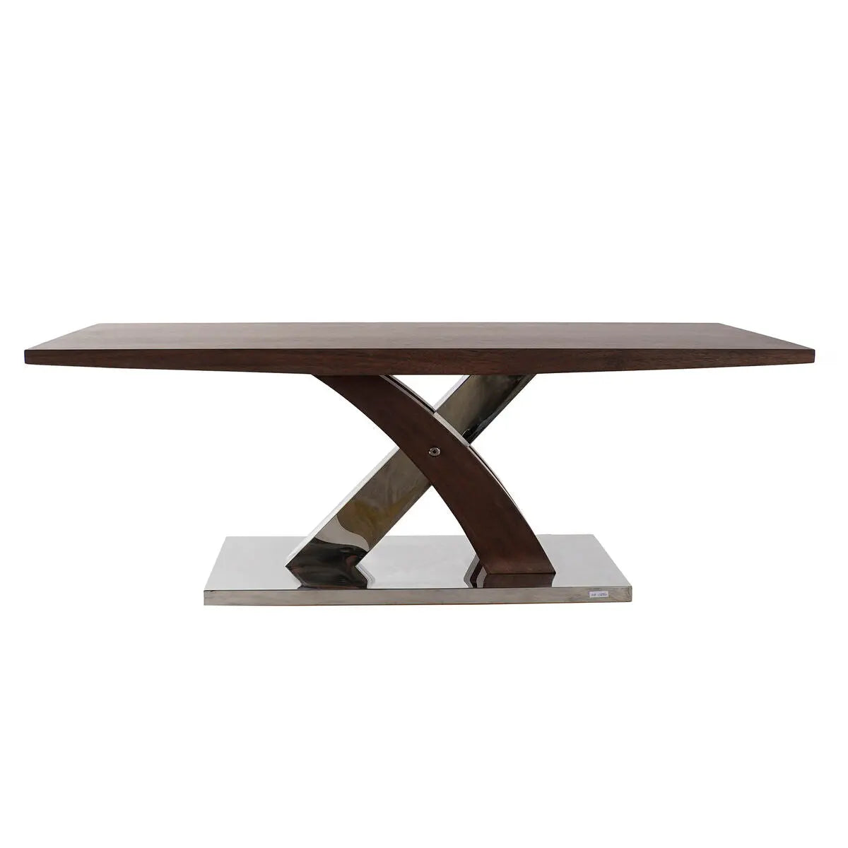 Table de Salle à Manger DKD Home Decor Bois Acier 120 x 60 x 43,5 cm Bigbuy