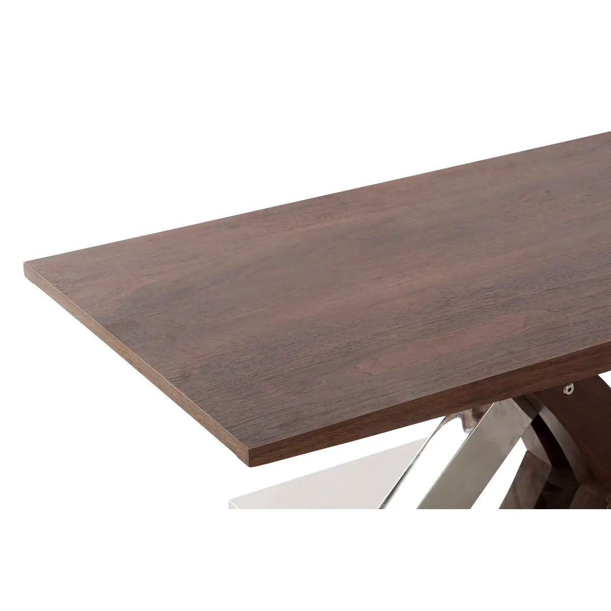 Table de Salle à Manger DKD Home Decor Bois Acier 120 x 60 x 43,5 cm Bigbuy