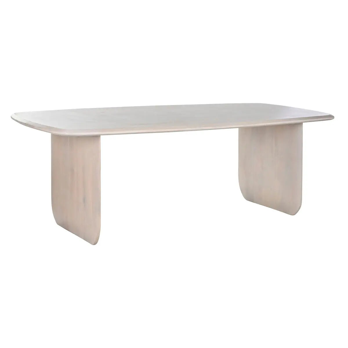 Table de Salle à Manger Home ESPRIT Blanc Bois de manguier 218 x 100 x 76 cm Mamm