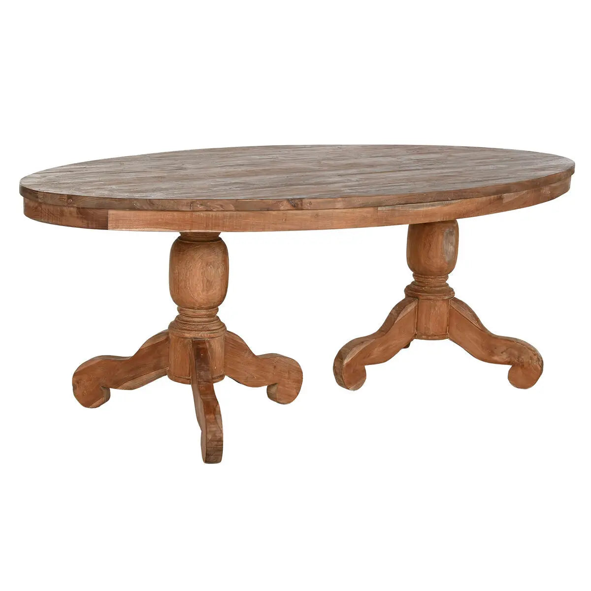 Table de Salle à Manger Home ESPRIT Naturel bois de teck 220 X 110 X 78 cm Mamm