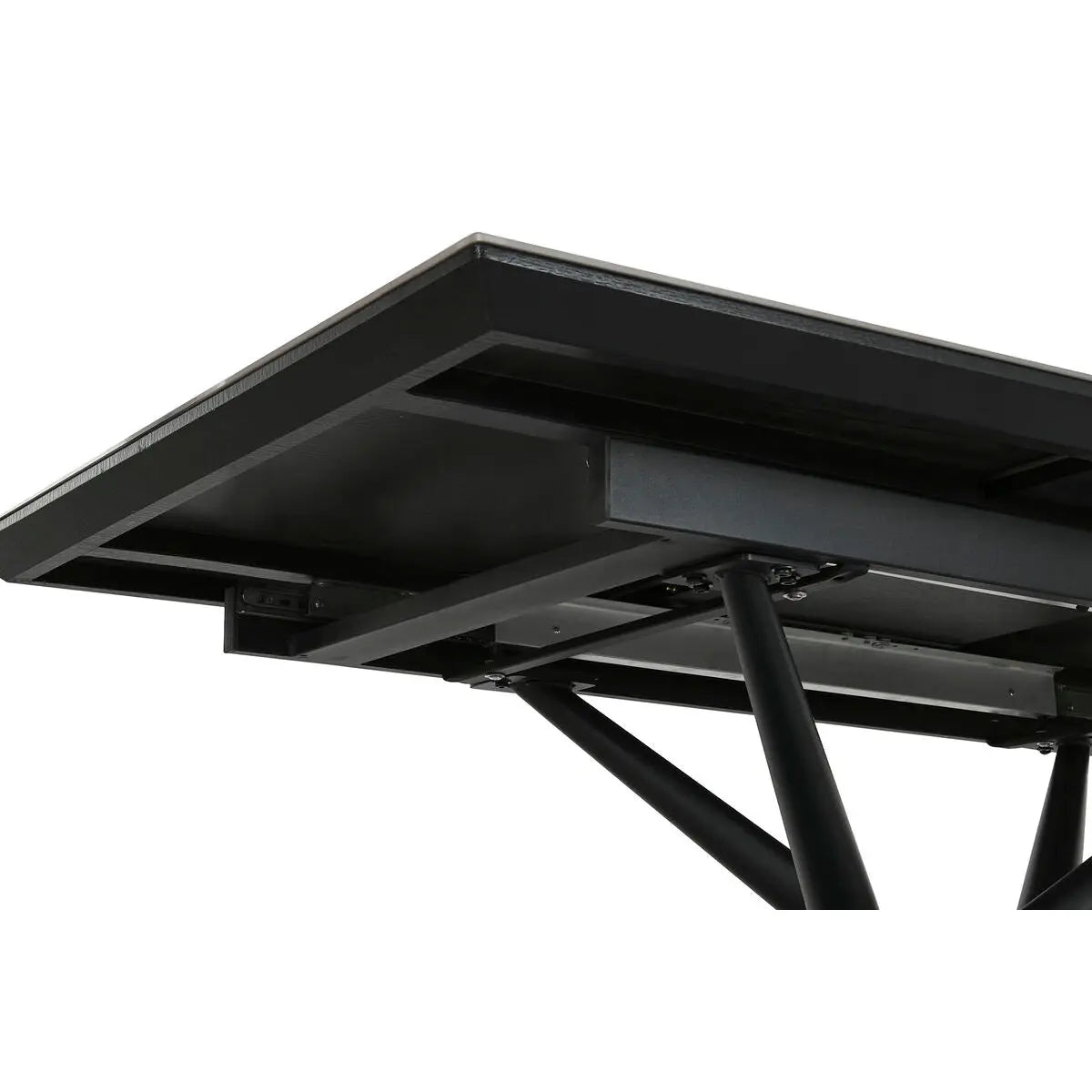 Table de Salle à Manger Home ESPRIT Noir Gris Métal Céramique 160 x 90 x 76 cm Mamm