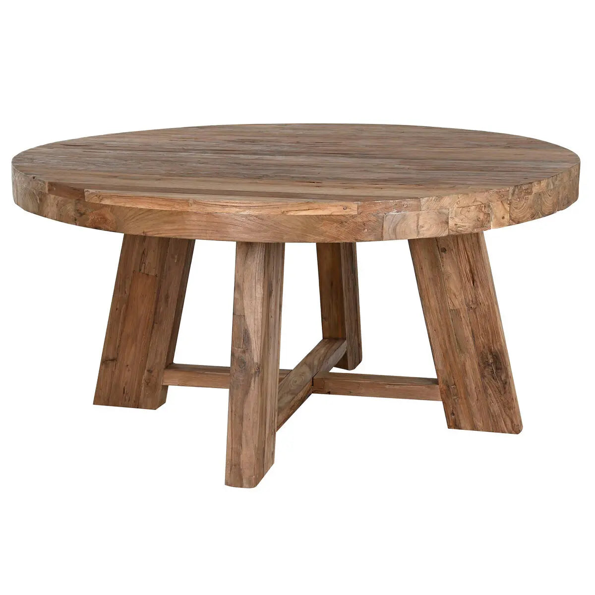 Table de Salle à Manger Home ESPRIT bois de teck 160 X 160 X 78 cm Mamm