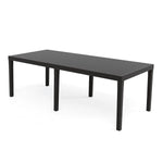 Table de Salle à Manger IPAE Progarden Indo ind012an Extensible Anthracite 220 x 90 x 72 cm Bigbuy