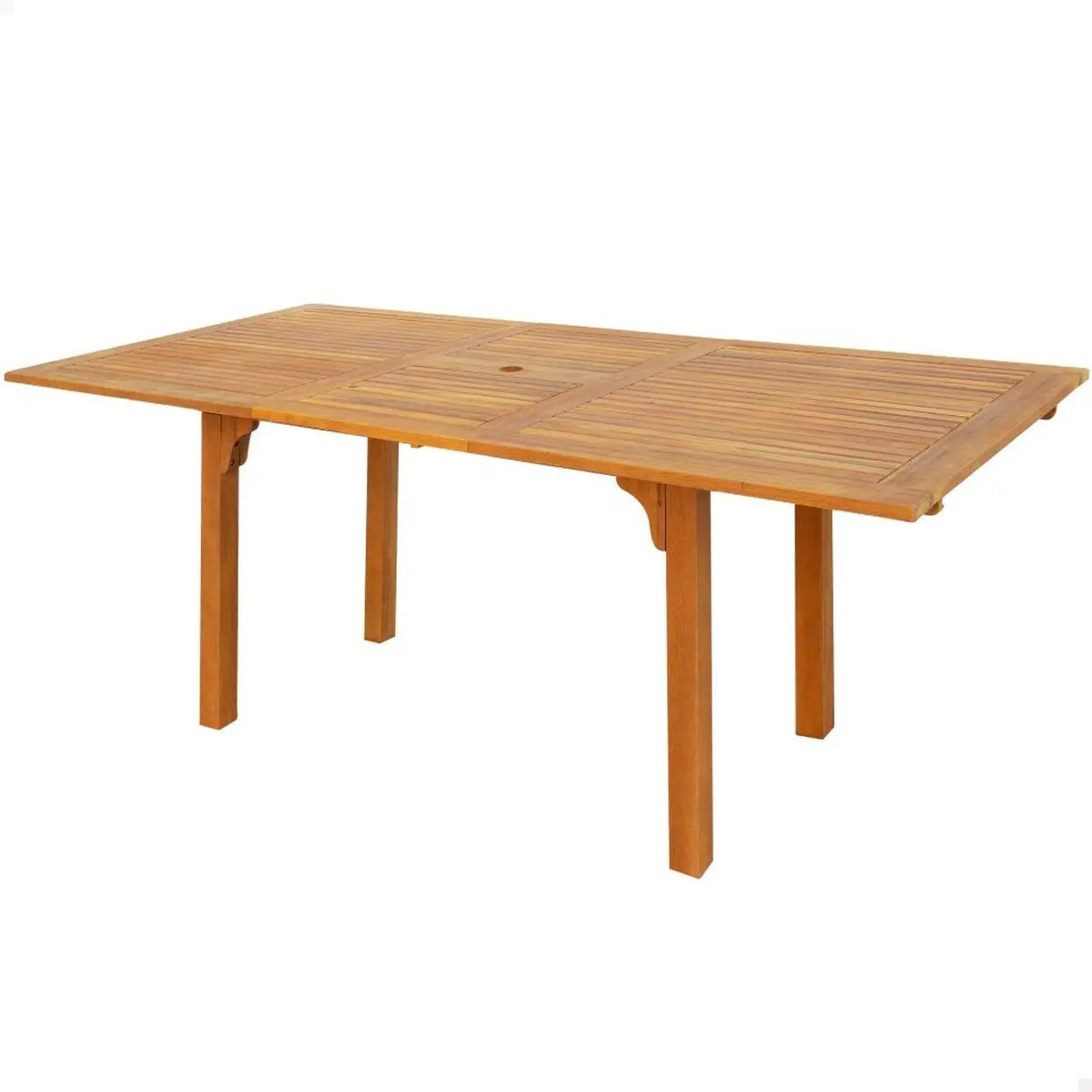 Table extensible Aktive 200 x 74 x 100 cm Bois d'acacia Bigbuy