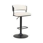 Tabouret Home ESPRIT Blanc Métal 48,5 x 48 x 83,5 cm Mamm
