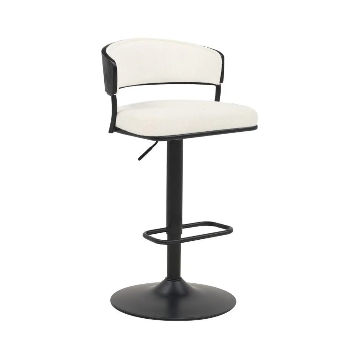 Tabouret Home ESPRIT Blanc Métal 48,5 x 48 x 83,5 cm Mamm
