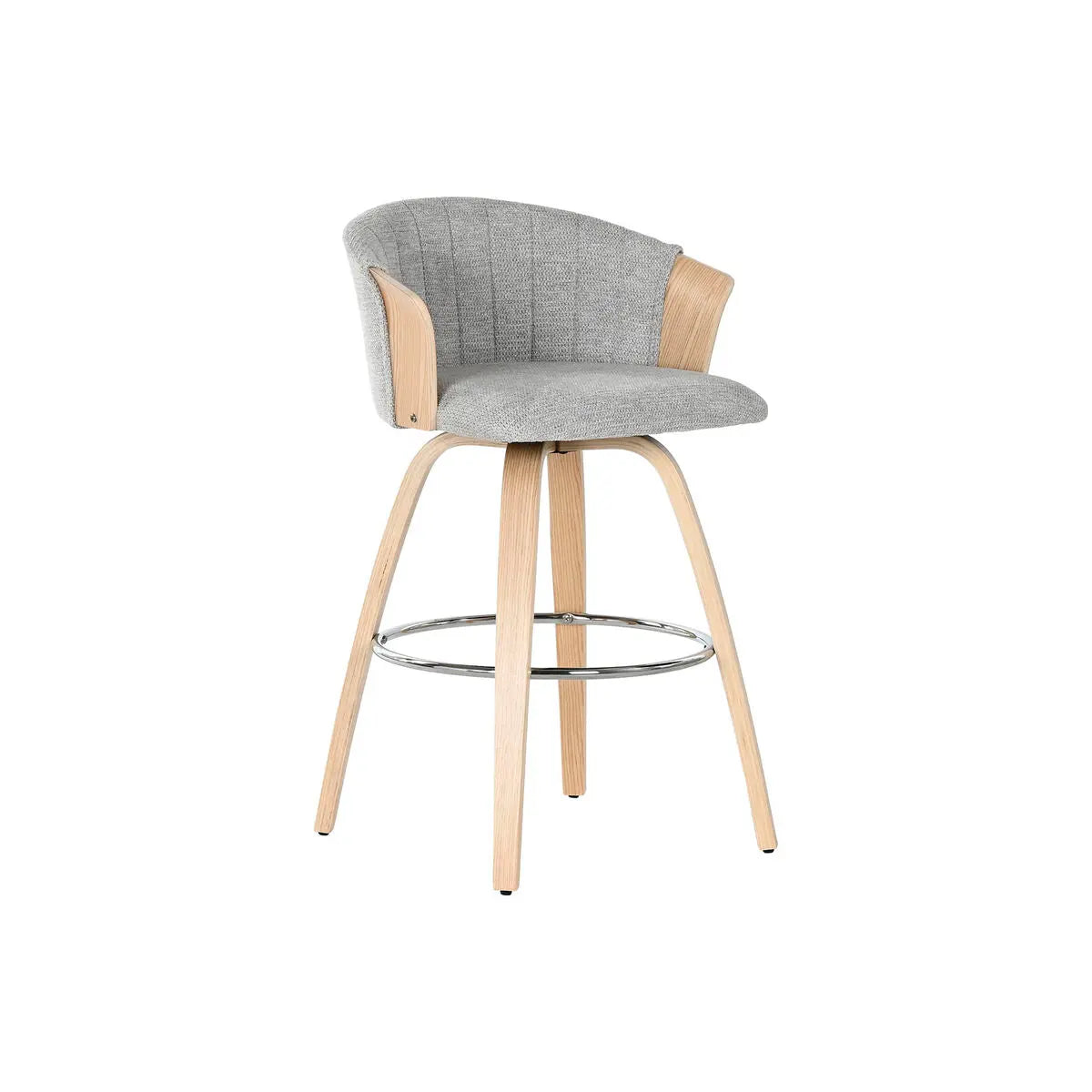 Tabouret Home ESPRIT Gris Bois 58 x 56 x 86 cm Mamm