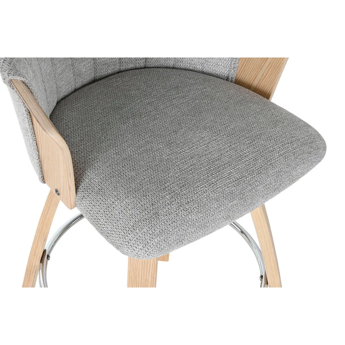 Tabouret Home ESPRIT Gris Bois 58 x 56 x 86 cm Mamm
