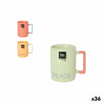 Tasse de café et de thé La Mediterránea Love & Peace 180 ml (36 Unités) Mamm