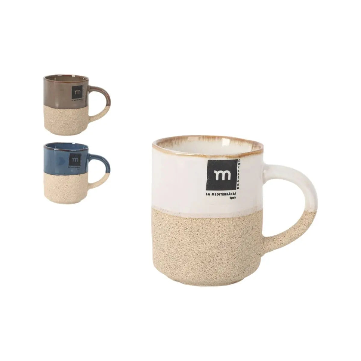 Tasse de café et de thé La Mediterránea Skyline 220 ml (24 Unités) Mamm