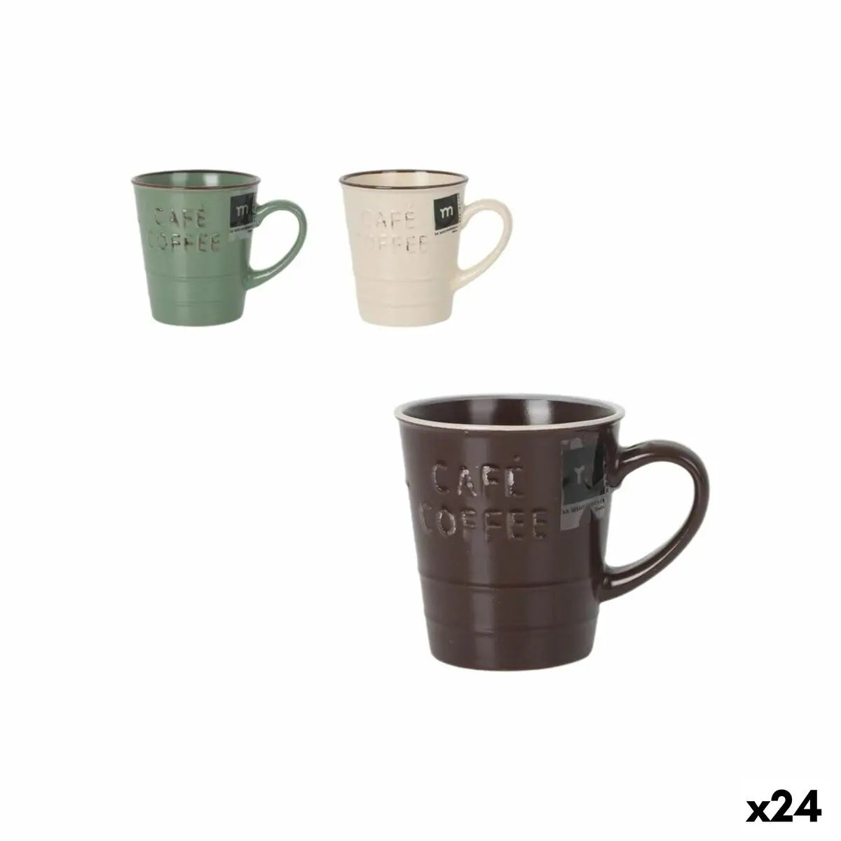 Tasse de café et de thé La Mediterránea Sweet farm 200 ml (24 Unités) Mamm