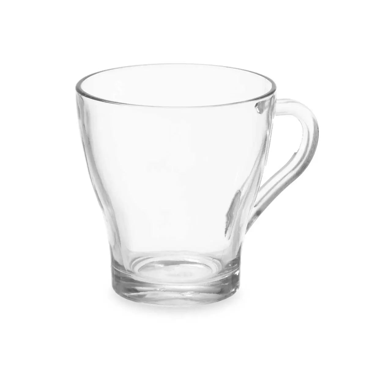 Tasse de café et de thé Vivalto 1 Transparent verre 280 ml (6 Unités) Mamm