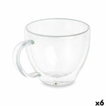 Tasse de café et de thé Vivalto OCT-DG2397 Transparent Verre Borosilicaté 140 ml (6 Unités) Mamm