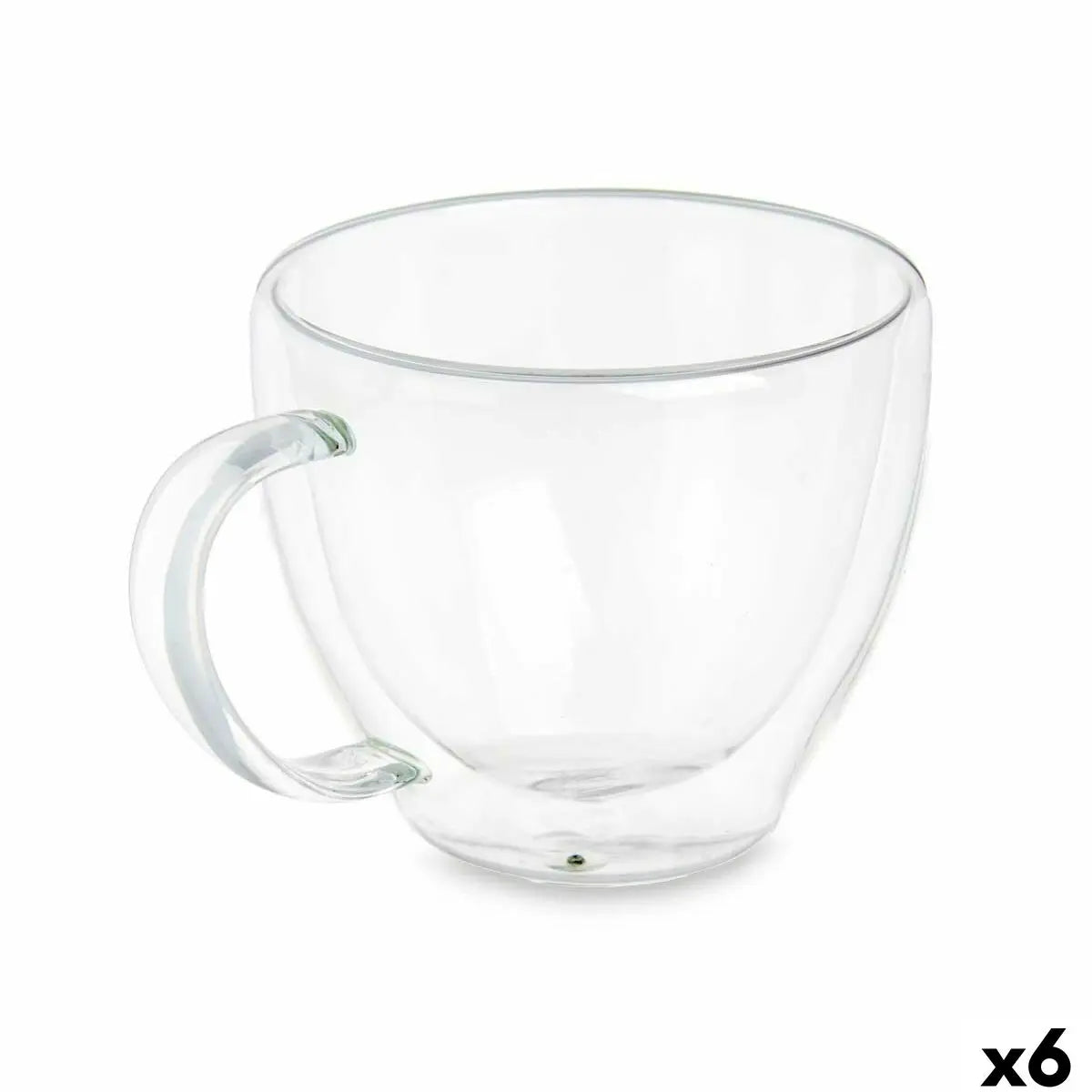Tasse de café et de thé Vivalto OCT-DG2397 Transparent Verre Borosilicaté 140 ml (6 Unités) Mamm