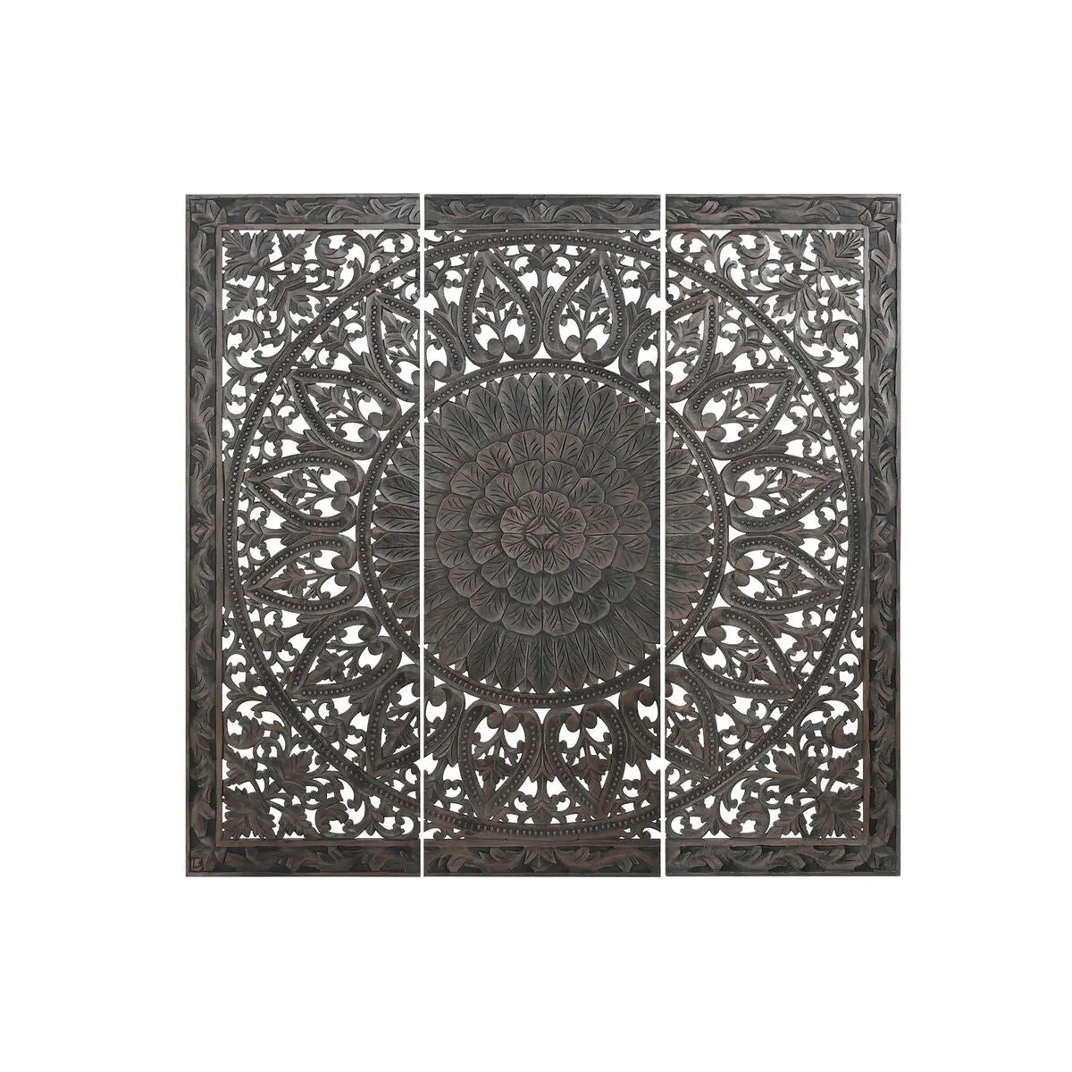 Tête de lit Home ESPRIT Gris foncé 180 x 3,5 x 180 cm Mamm