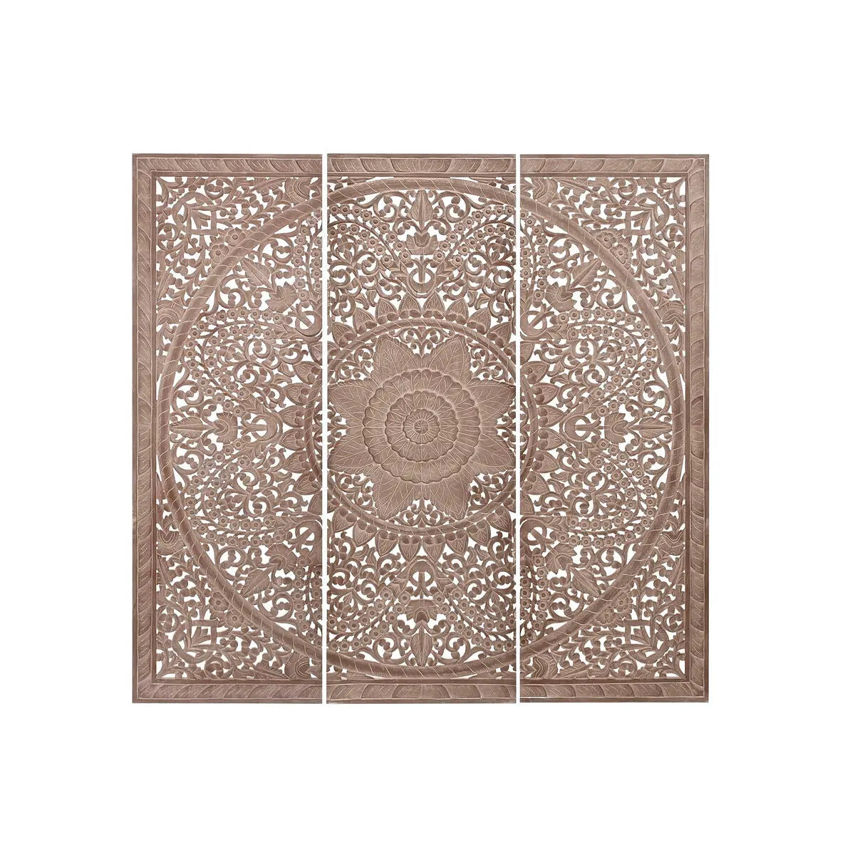 Tête de lit Home ESPRIT Naturel 180 x 3,5 x 180 cm Mamm