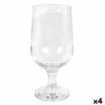 Verre à bière LAV Belek 375 ml Bière 6 Pièces (4 Unités) Bigbuy