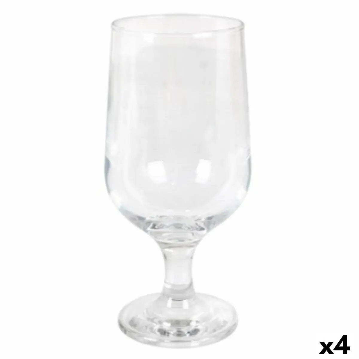 Verre à bière LAV Belek 375 ml Bière 6 Pièces (4 Unités) Bigbuy