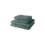 2 Serviettes de bain TODAY 50x90 + 2 Draps de bain 70x130 cm 100% Coton - Celadon Mamm