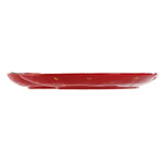 Assiette Home ESPRIT Rouge Grès Moderne 32 x 31 x 3,5 cm - MAMM®