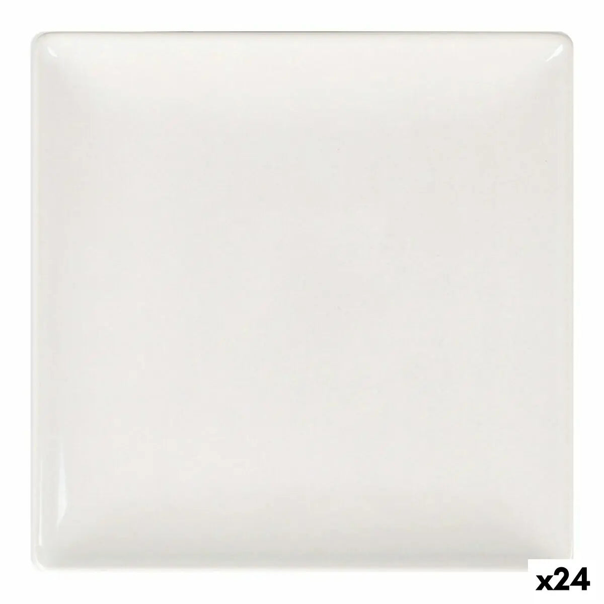 Assiette La Mediterránea Elite 16 x 16 x 2 cm (24 Unités) (ø 16 cm) Bigbuy