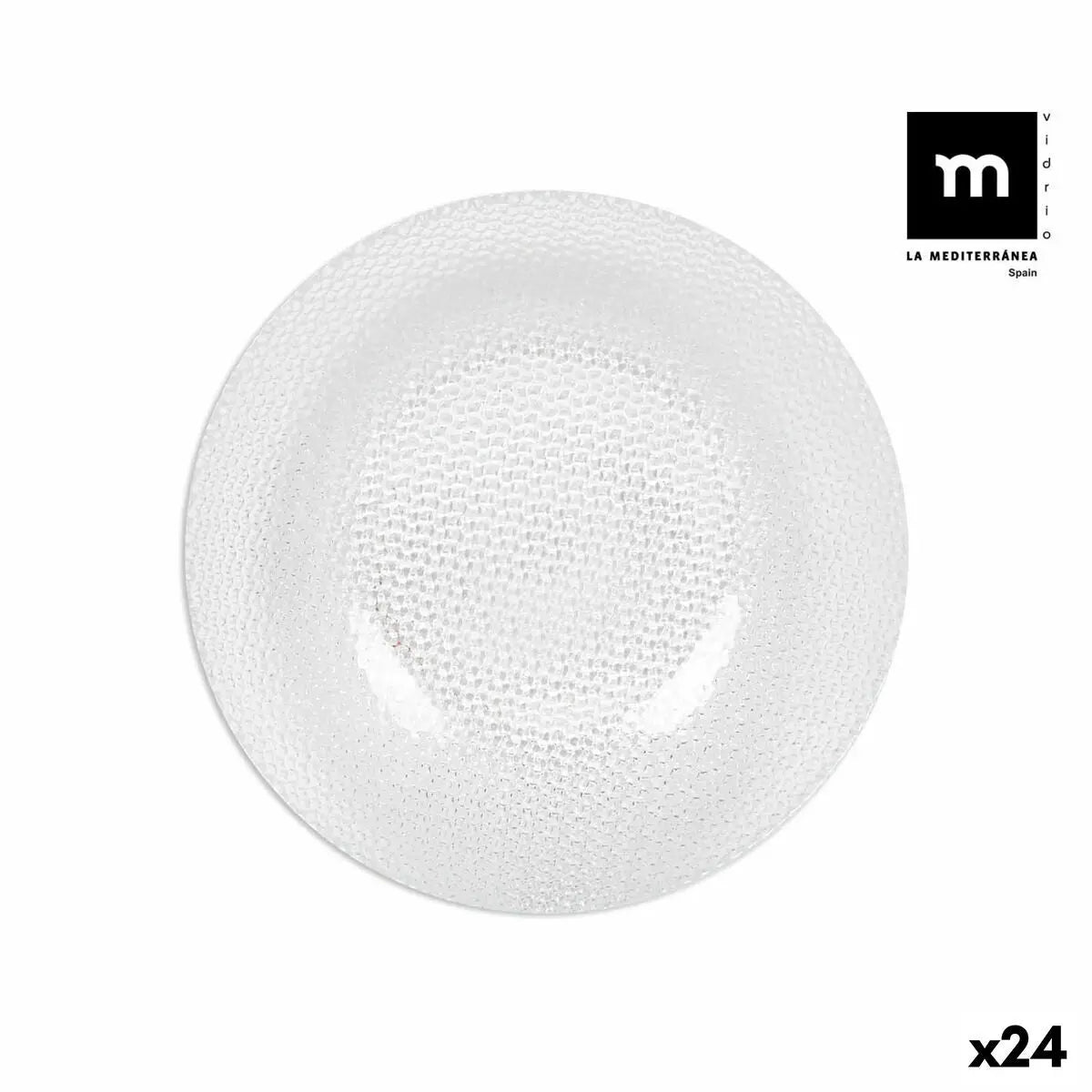 Assiette La Mediterránea New tuana (24 Unités) Bigbuy