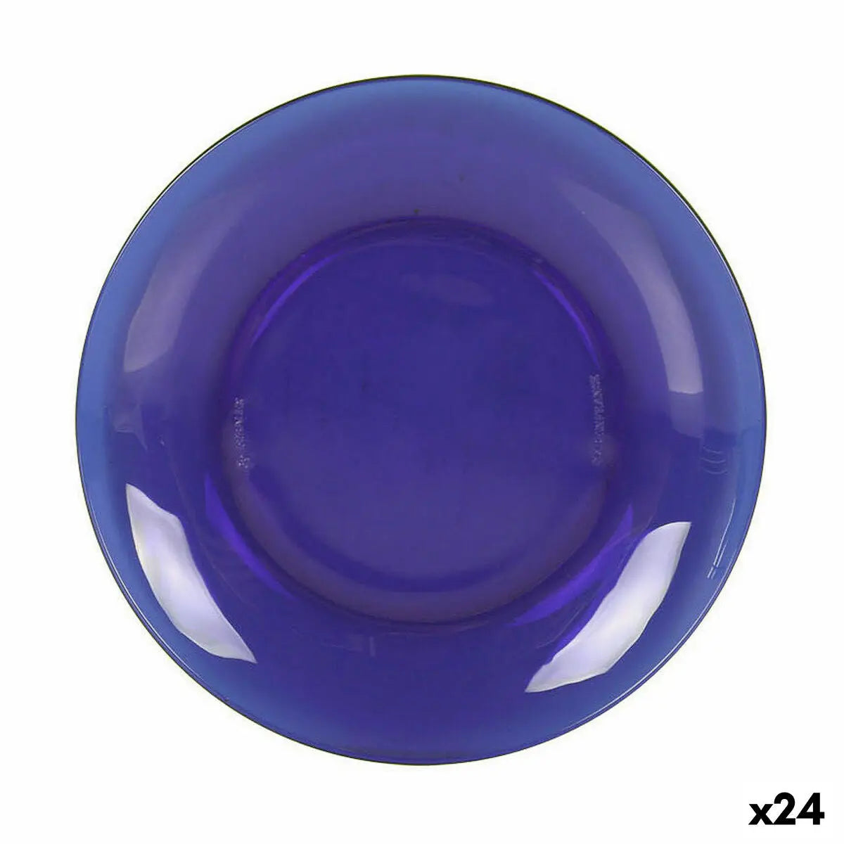 Assiette à dessert Duralex Lys Bleu ø 19 x 2 cm (24 Unités) Mamm